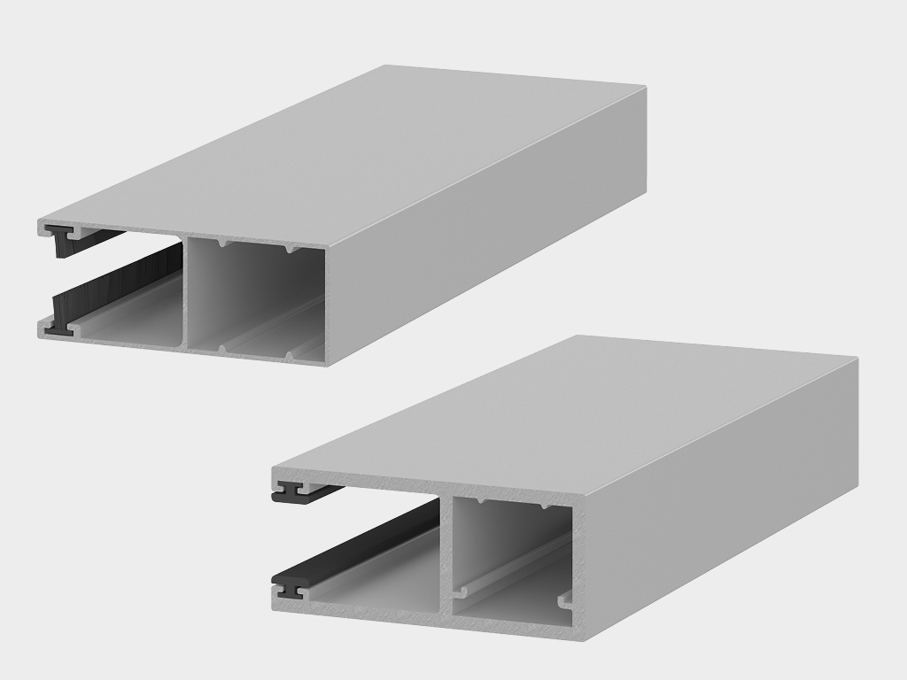 1056Рольставни  витринные (взломоустойчивые) из стального профиля RHS52