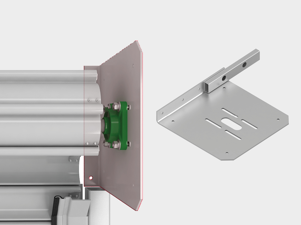 1332Стальные рулонные ворота DoorHan