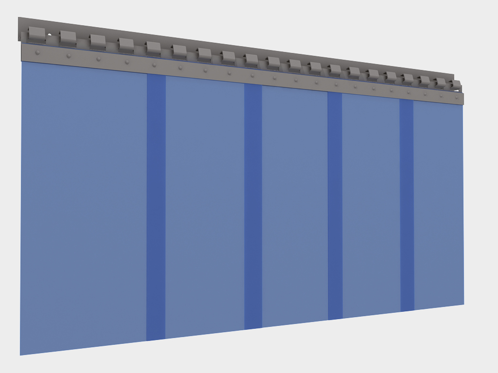 1681Пленочные полосовые завесы DoorHan