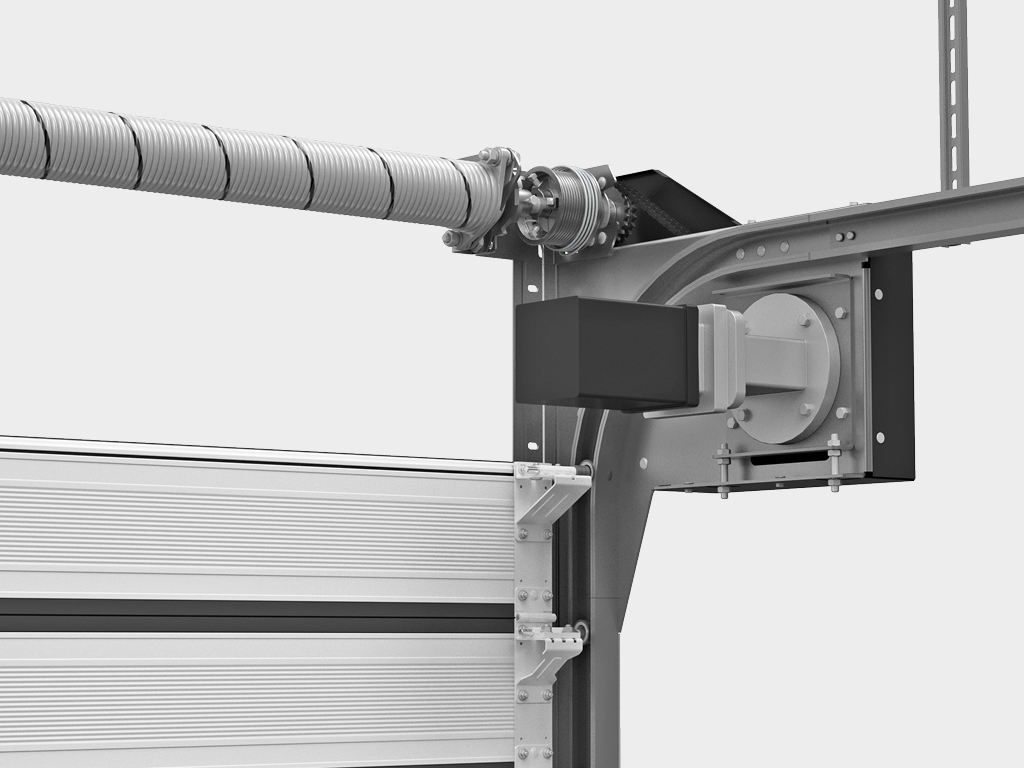 1025Скоростные секционные ворота DoorHan