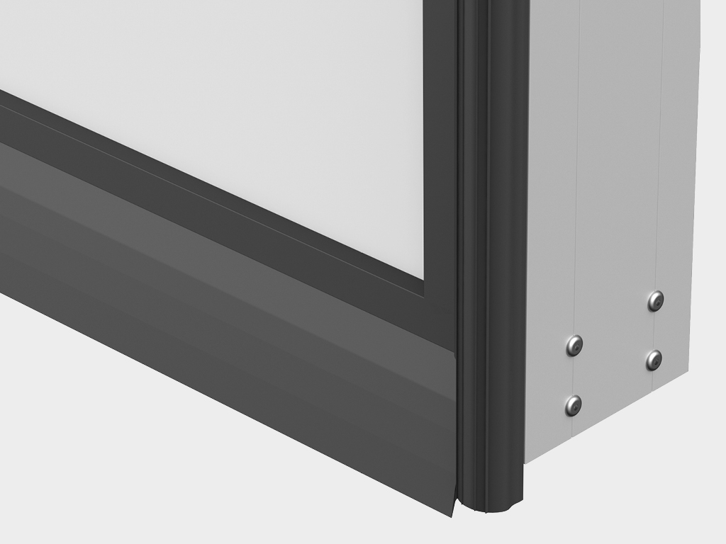 1529Дверь распашная двухстворчатая DoorHan