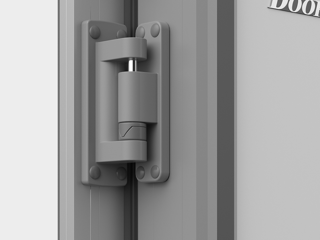 1521Дверь распашная двухстворчатая DoorHan