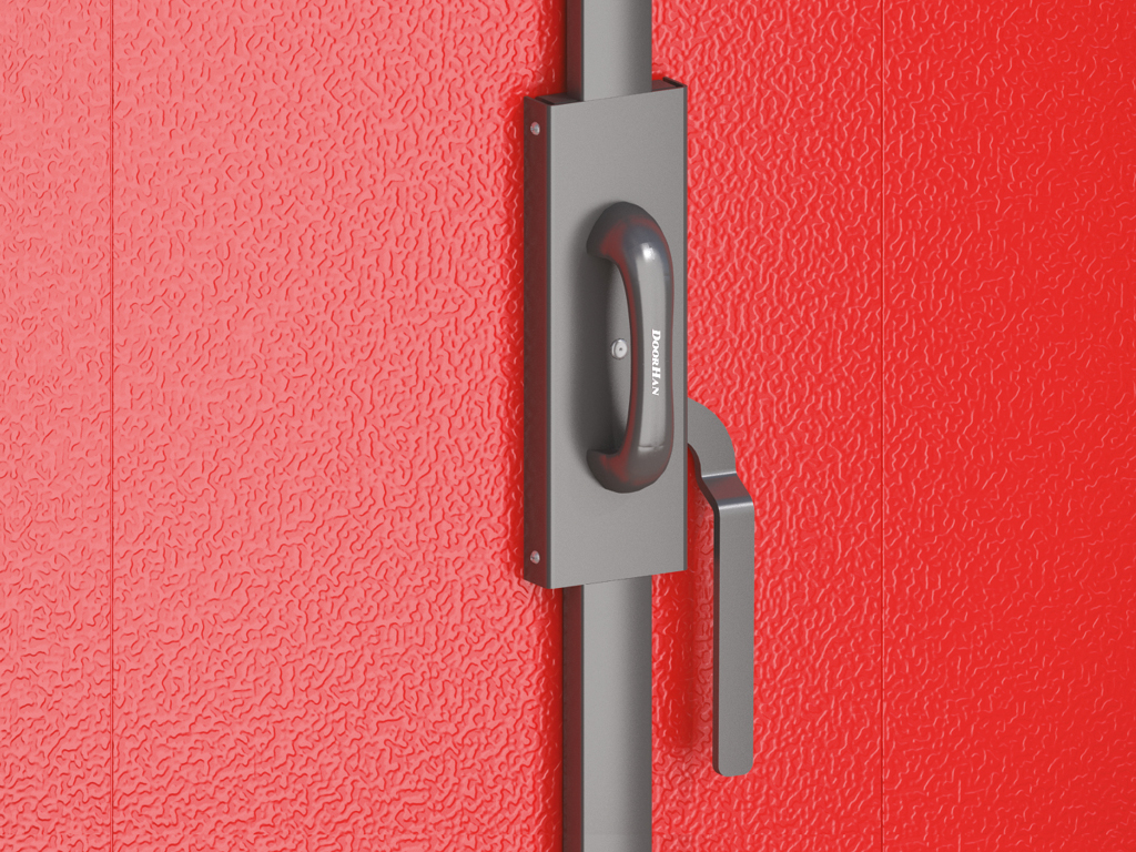 1251Распашные противопожарные ворота EI90