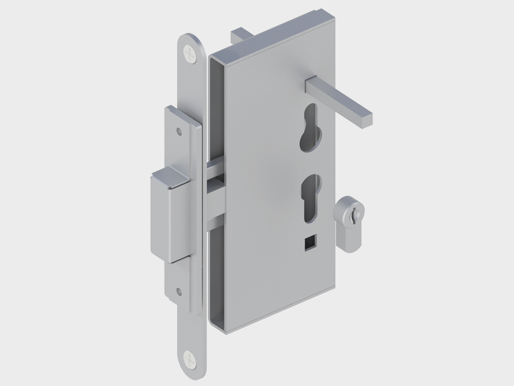 1249Распашные противопожарные ворота EI90