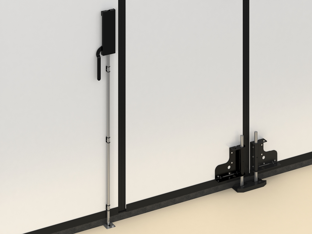 1280Складные ворота DoorHan