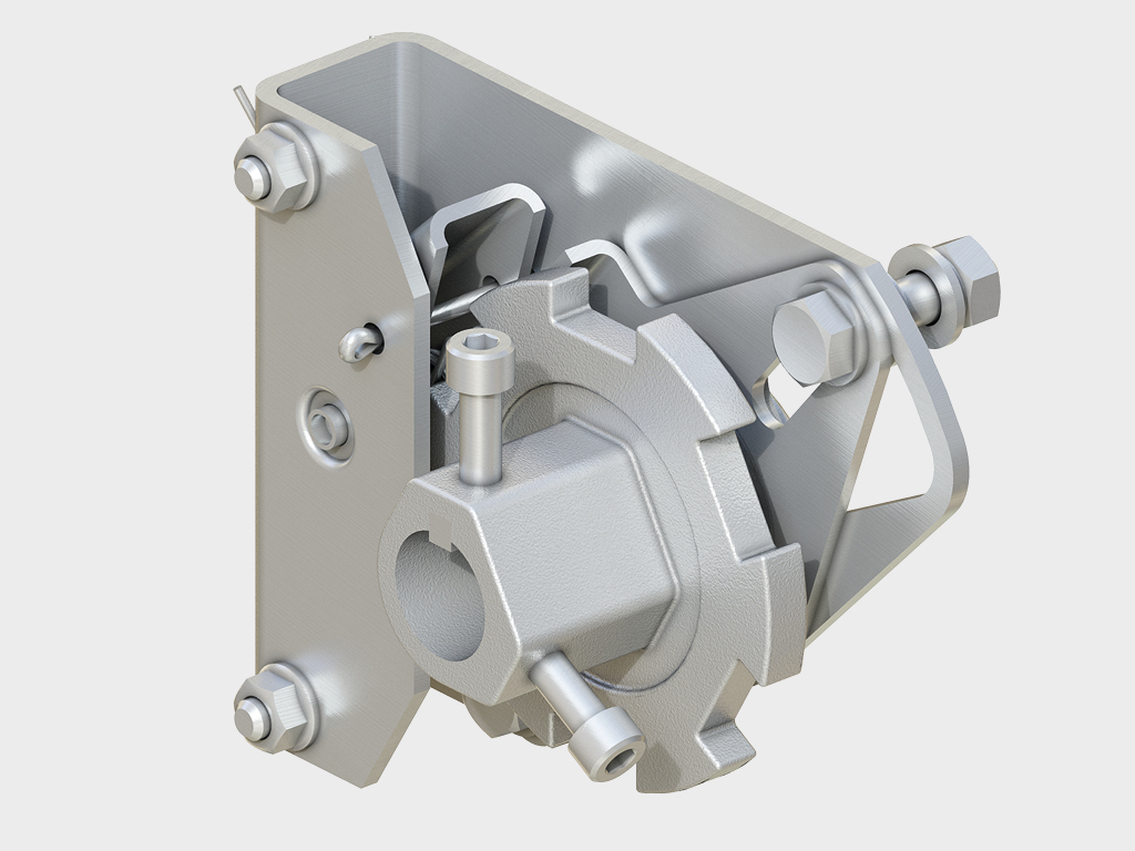 1168Секционные противопожарные ворота EI60