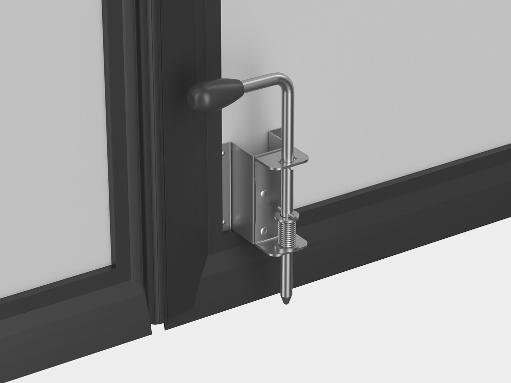 1302Дверь распашная двухстворчатая DoorHan